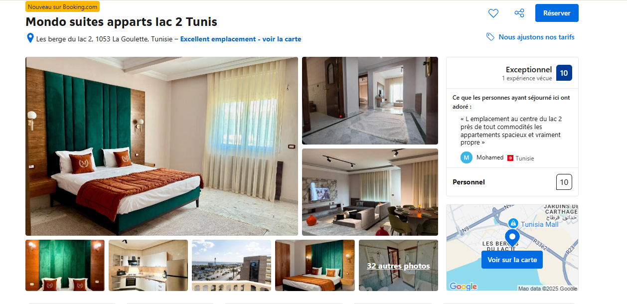 Mondo Suites & Apparts - Tunis